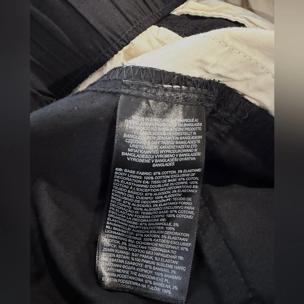 The North Face Ripstop Cargo Shorts Hiking Mens XS Black Quick Dry Belted 28 NWT - Picture 12 of 12